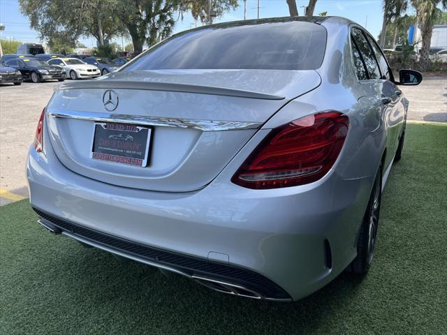 used 2017 Mercedes-Benz C-Class car, priced at $24,995