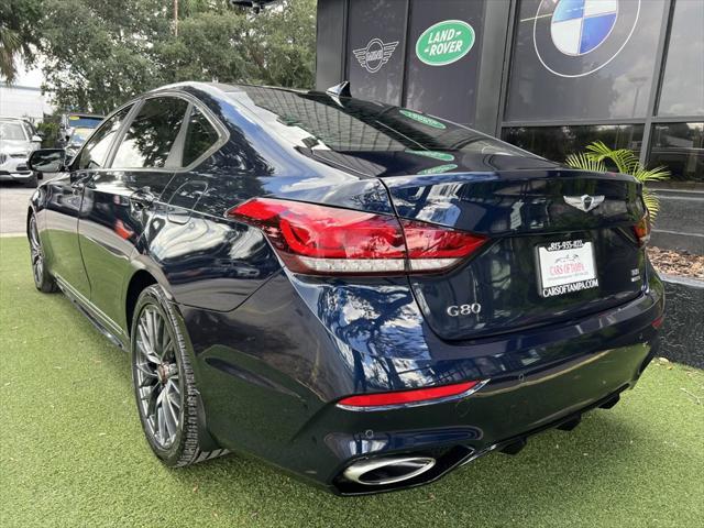 used 2020 Genesis G80 car, priced at $26,995