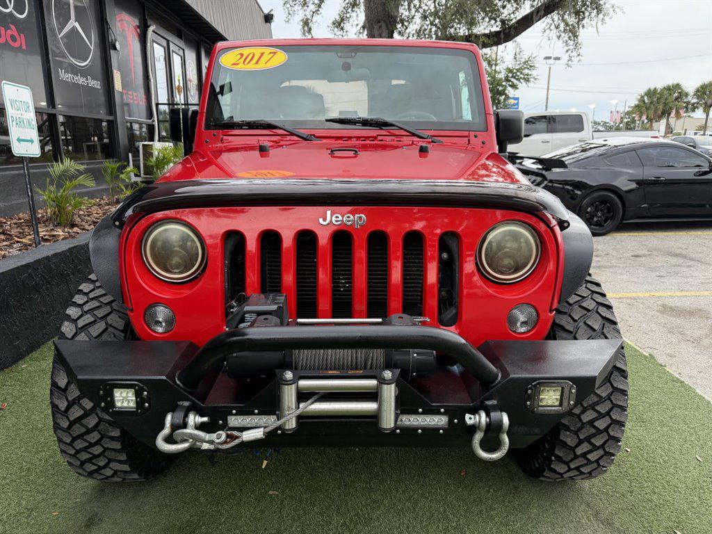 used 2017 Jeep Wrangler car, priced at $16,995