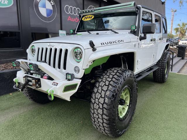 used 2014 Jeep Wrangler Unlimited car, priced at $19,995