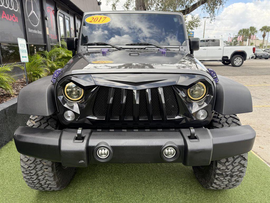 used 2017 Jeep Wrangler Unlimited car, priced at $13,995