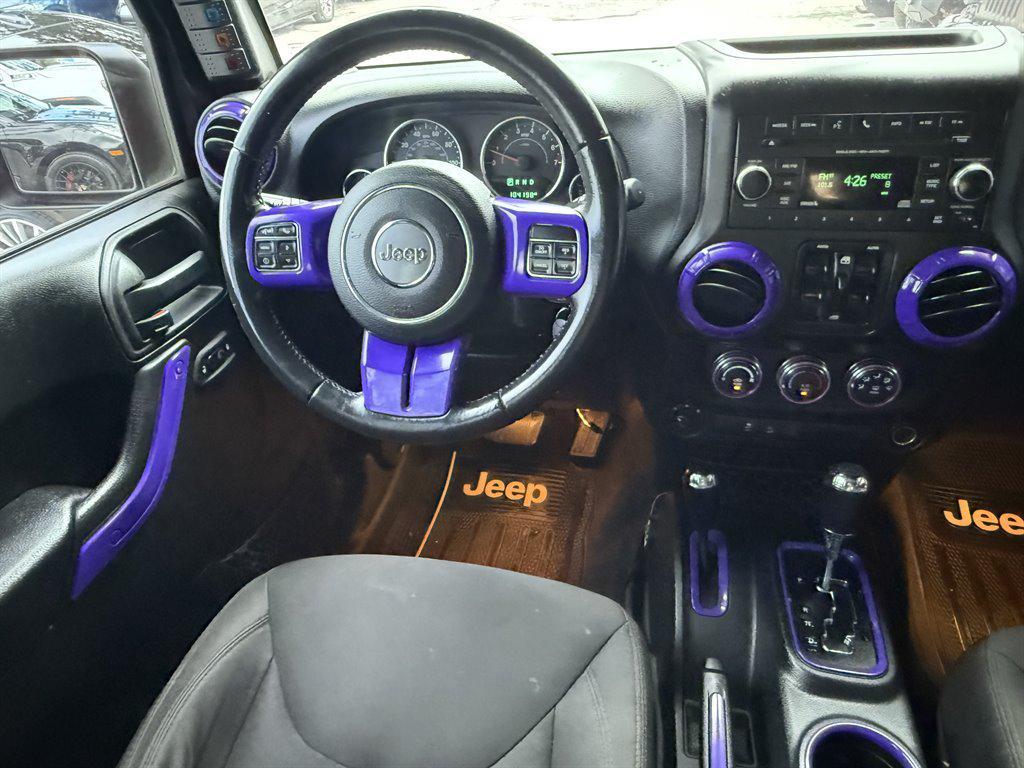 used 2017 Jeep Wrangler Unlimited car, priced at $13,995