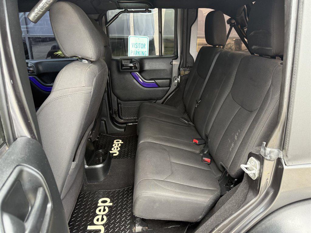 used 2017 Jeep Wrangler Unlimited car, priced at $13,995