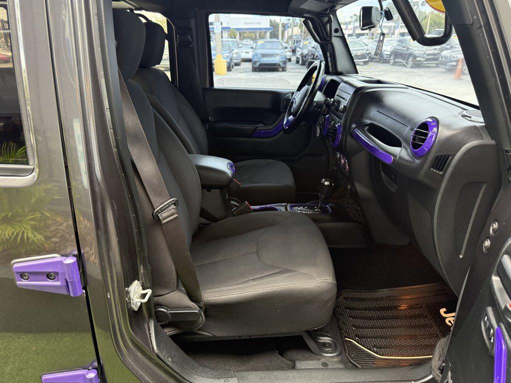 used 2017 Jeep Wrangler Unlimited car, priced at $13,995