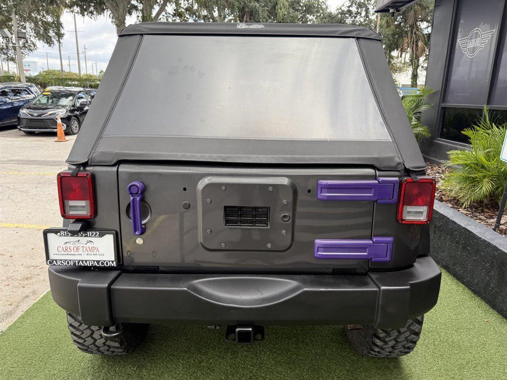 used 2017 Jeep Wrangler Unlimited car, priced at $13,995