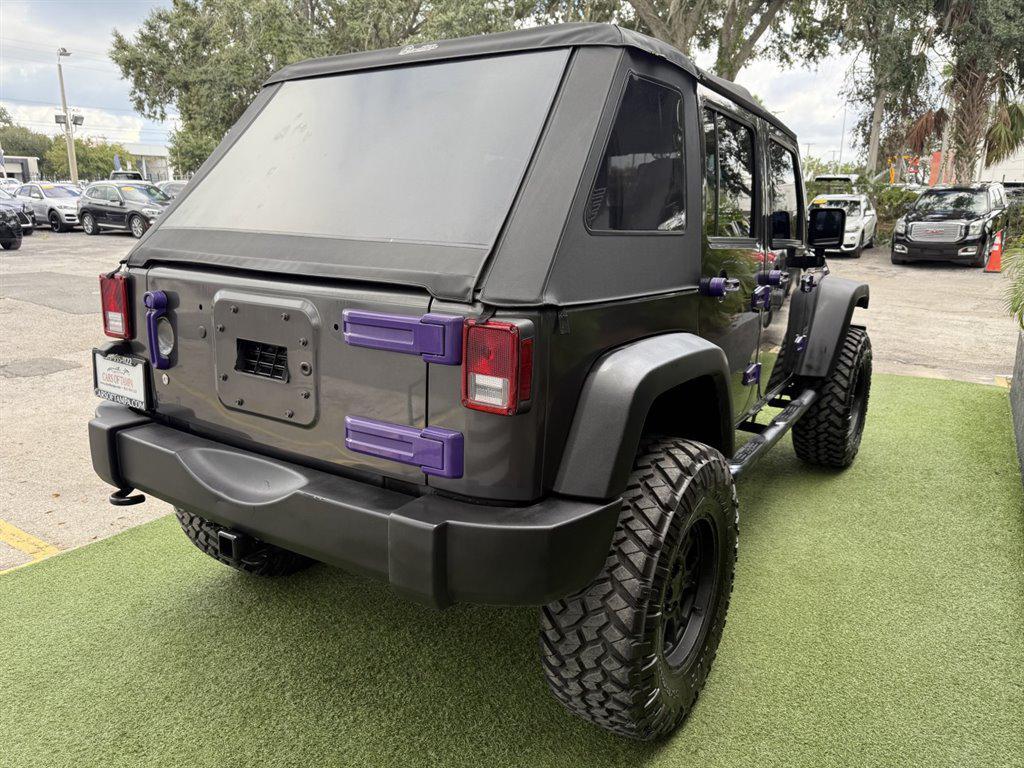 used 2017 Jeep Wrangler Unlimited car, priced at $13,995