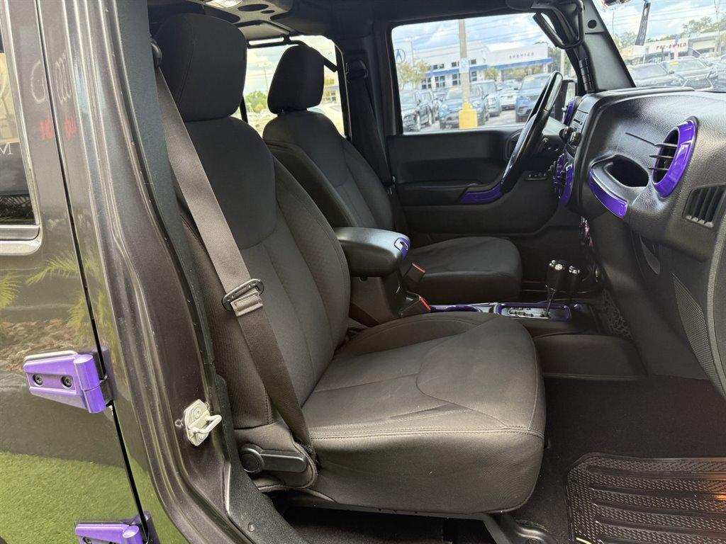 used 2017 Jeep Wrangler Unlimited car, priced at $13,995