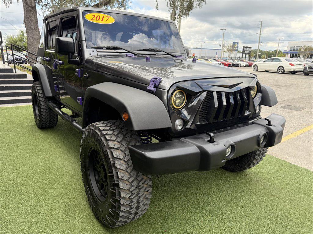 used 2017 Jeep Wrangler Unlimited car, priced at $13,995