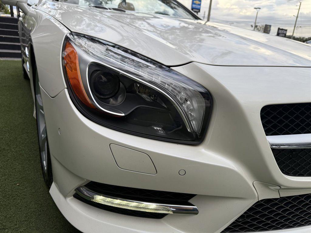 used 2015 Mercedes-Benz SL-Class car, priced at $27,995