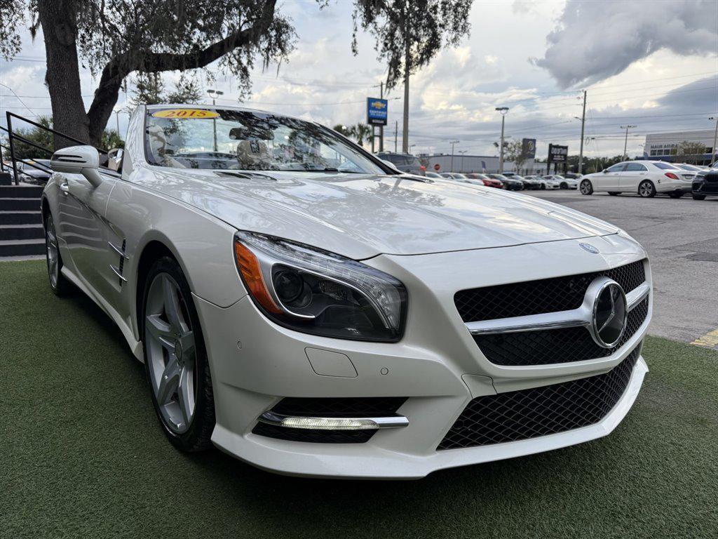used 2015 Mercedes-Benz SL-Class car, priced at $27,995