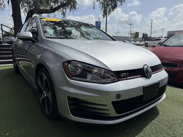 used 2015 Volkswagen Golf GTI car, priced at $14,995