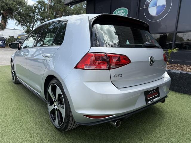 used 2015 Volkswagen Golf GTI car, priced at $14,995