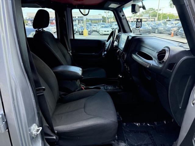 used 2018 Jeep Wrangler JK Unlimited car, priced at $16,995