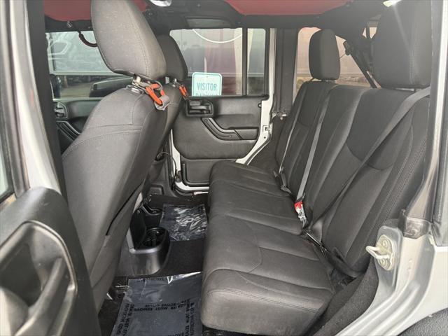 used 2018 Jeep Wrangler JK Unlimited car, priced at $16,995