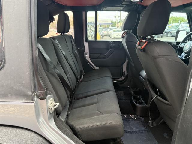 used 2018 Jeep Wrangler JK Unlimited car, priced at $16,995
