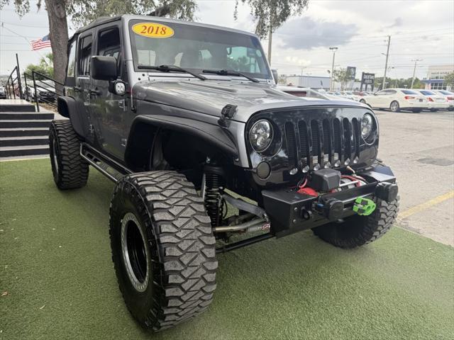 used 2018 Jeep Wrangler JK Unlimited car, priced at $16,995