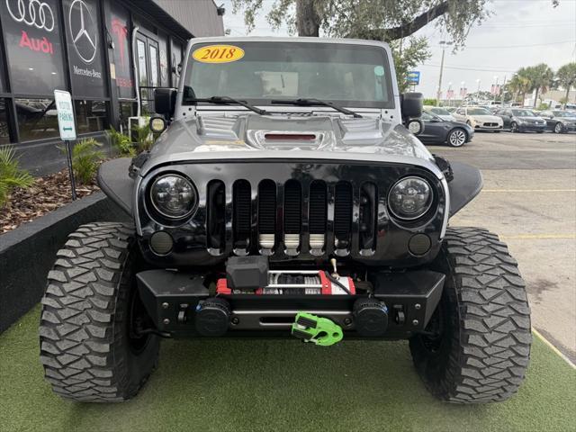 used 2018 Jeep Wrangler JK Unlimited car, priced at $16,995