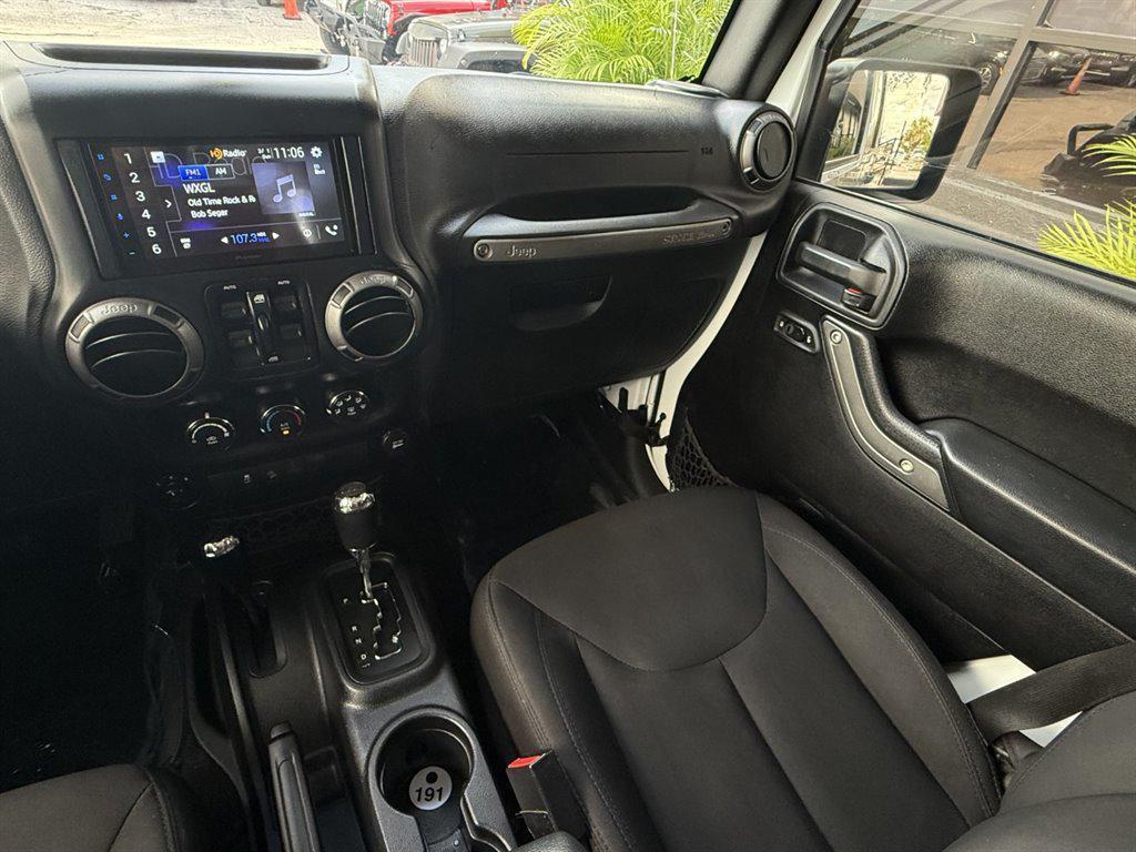 used 2016 Jeep Wrangler Unlimited car, priced at $16,995