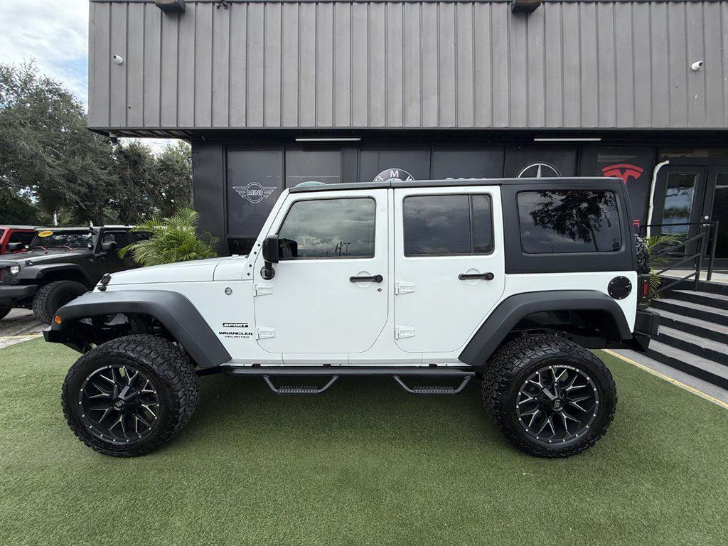 used 2016 Jeep Wrangler Unlimited car, priced at $16,995