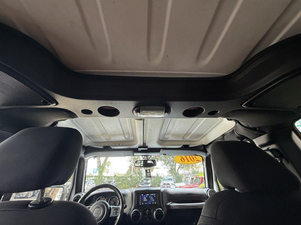 used 2016 Jeep Wrangler Unlimited car, priced at $16,995