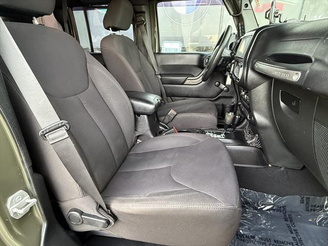 used 2015 Jeep Wrangler Unlimited car, priced at $16,995