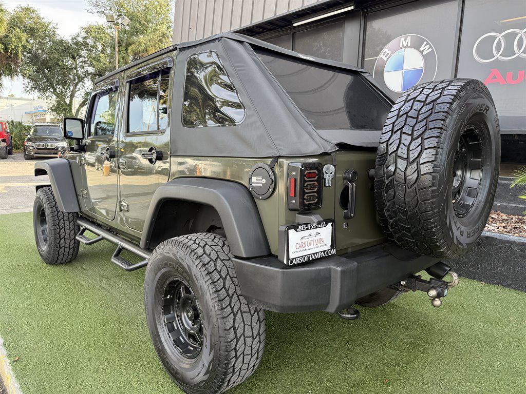 used 2015 Jeep Wrangler Unlimited car, priced at $16,995