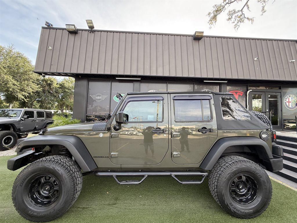 used 2015 Jeep Wrangler Unlimited car, priced at $16,995