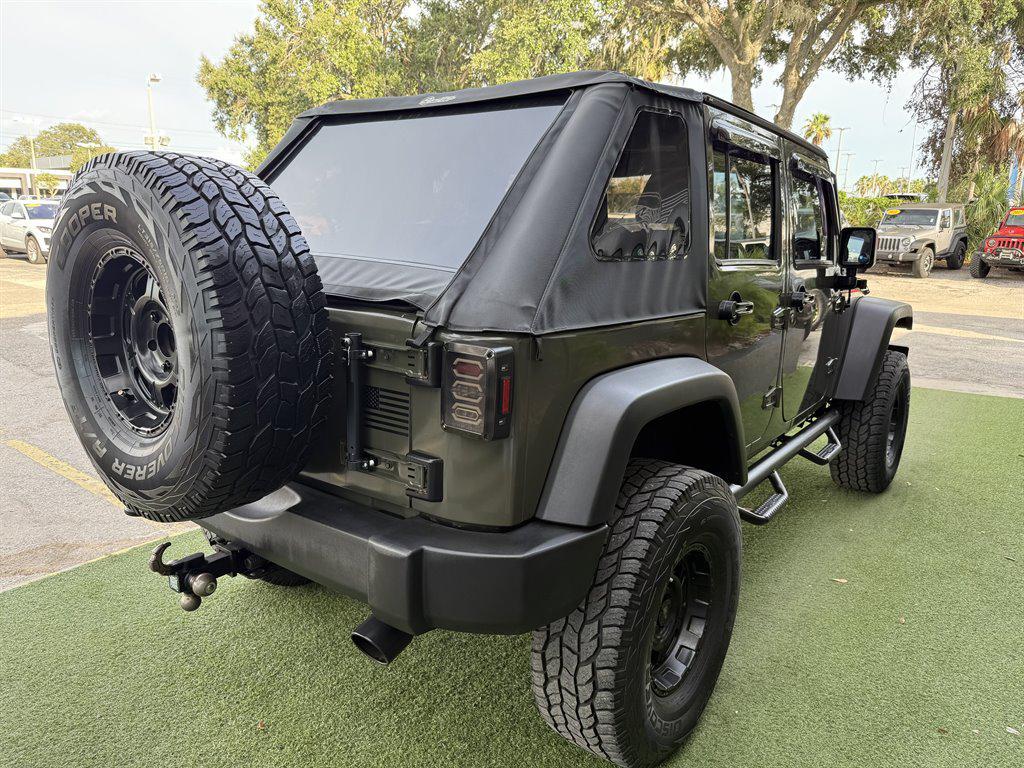 used 2015 Jeep Wrangler Unlimited car, priced at $16,995