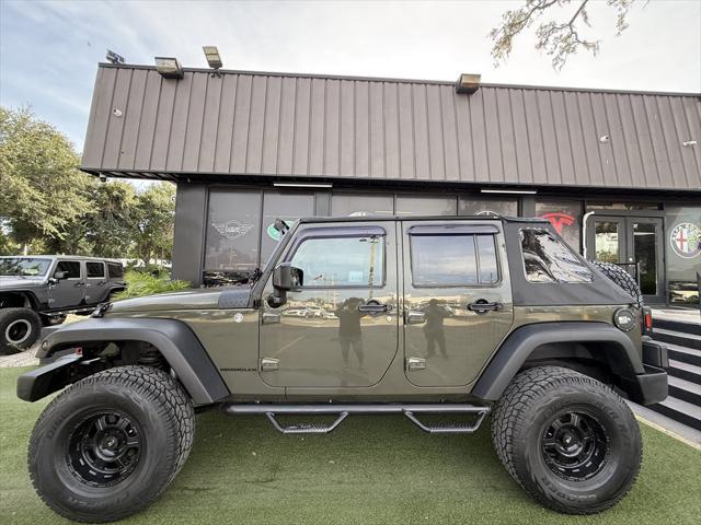 used 2015 Jeep Wrangler Unlimited car, priced at $16,995