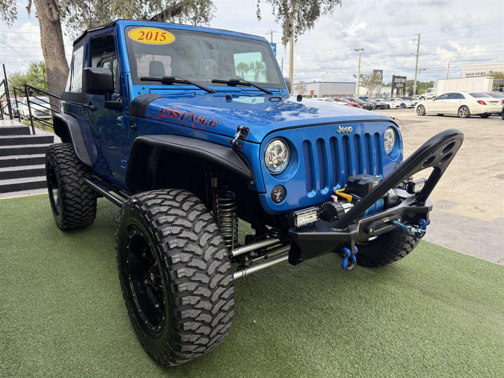 used 2015 Jeep Wrangler car, priced at $16,995