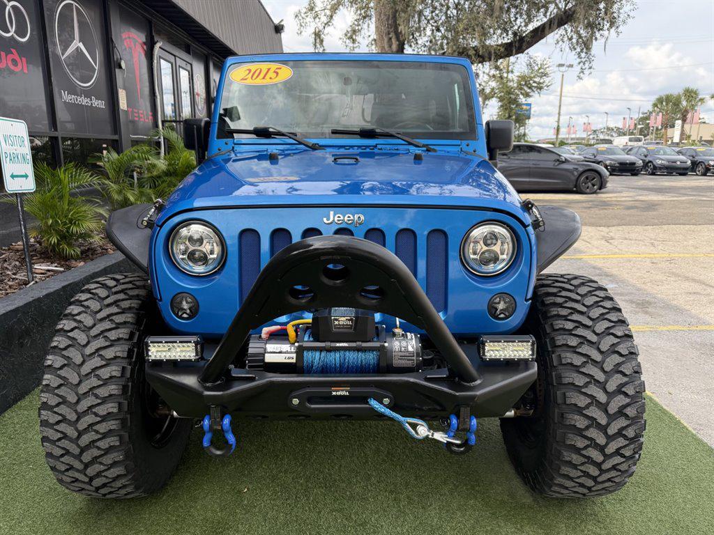 used 2015 Jeep Wrangler car, priced at $16,995