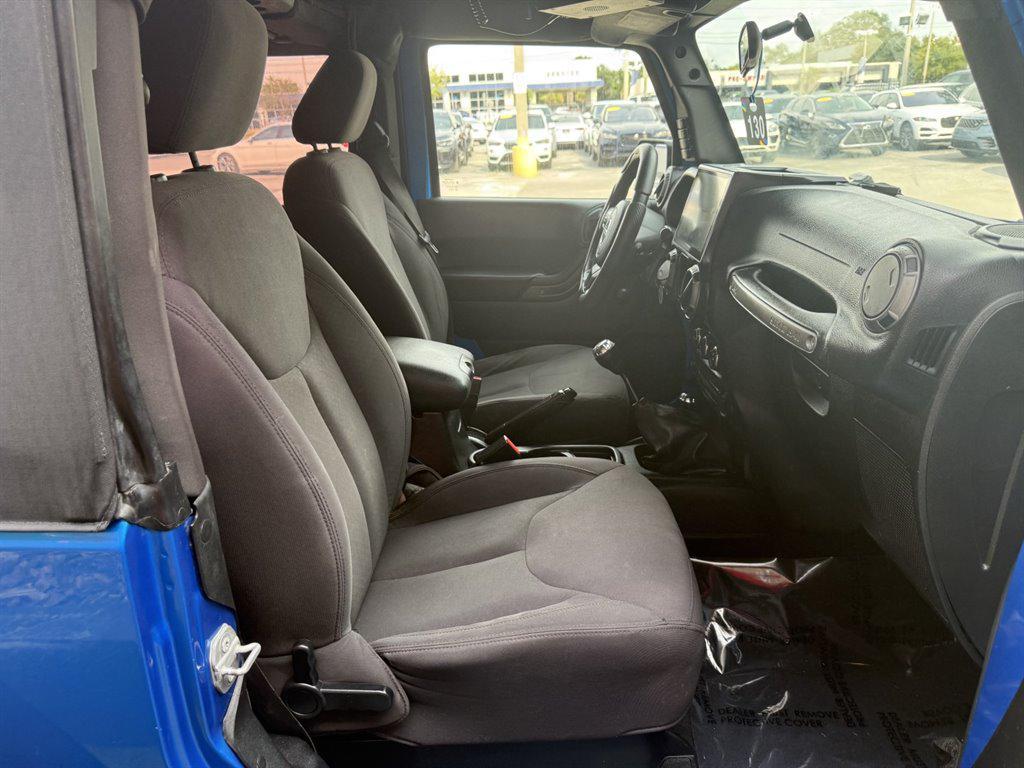 used 2015 Jeep Wrangler car, priced at $16,995