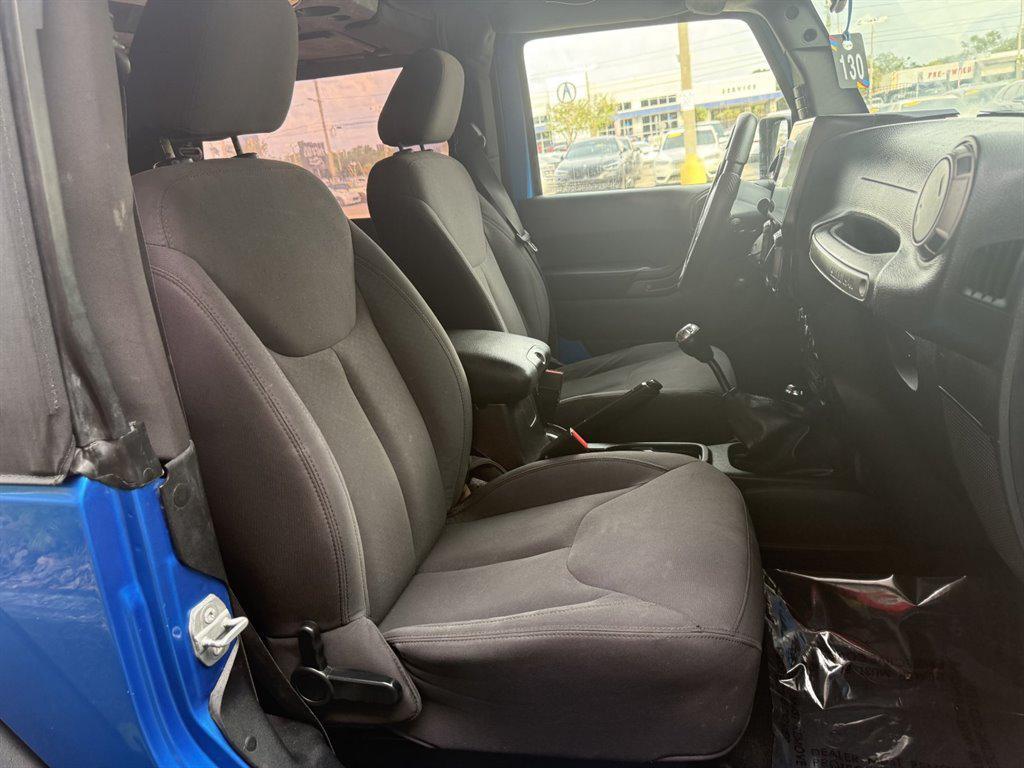 used 2015 Jeep Wrangler car, priced at $16,995