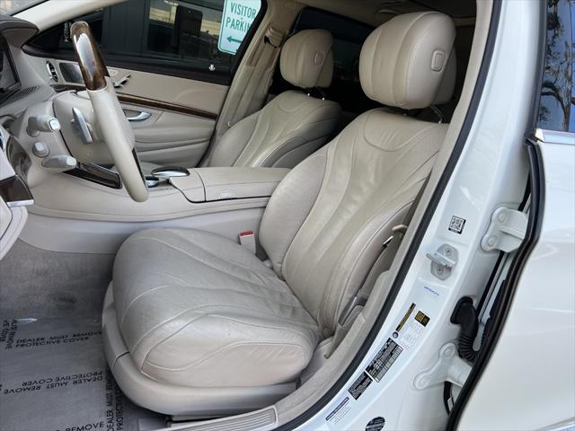 used 2015 Mercedes-Benz S-Class car, priced at $27,995