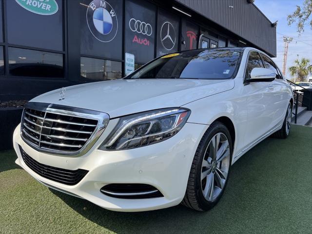 used 2015 Mercedes-Benz S-Class car, priced at $27,995