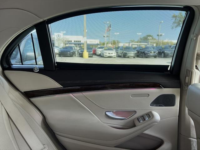 used 2015 Mercedes-Benz S-Class car, priced at $27,995