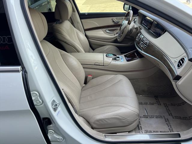 used 2015 Mercedes-Benz S-Class car, priced at $27,995