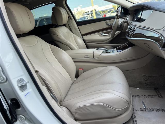 used 2015 Mercedes-Benz S-Class car, priced at $27,995
