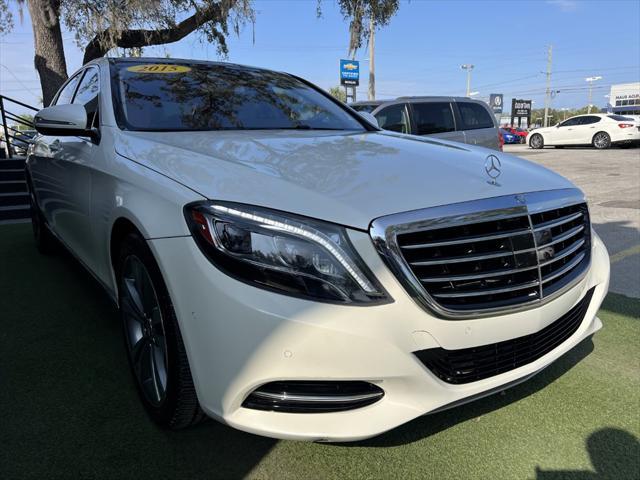 used 2015 Mercedes-Benz S-Class car, priced at $27,995