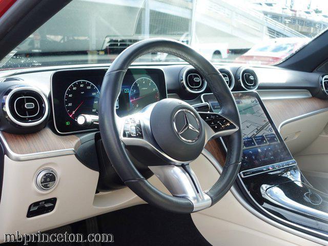 used 2023 Mercedes-Benz C-Class car, priced at $38,999