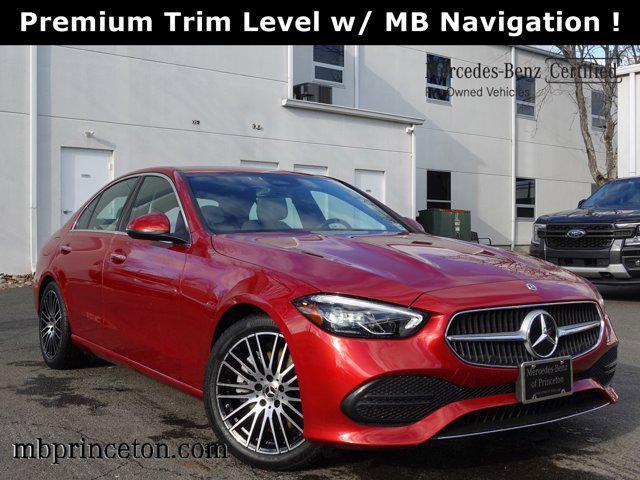 used 2023 Mercedes-Benz C-Class car, priced at $38,999