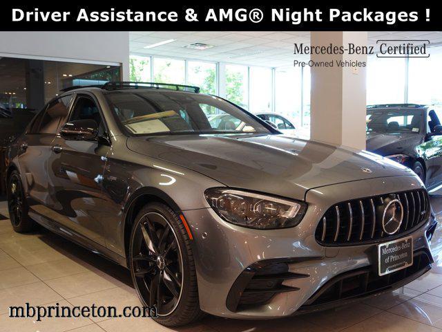 used 2022 Mercedes-Benz AMG E 53 car, priced at $69,999