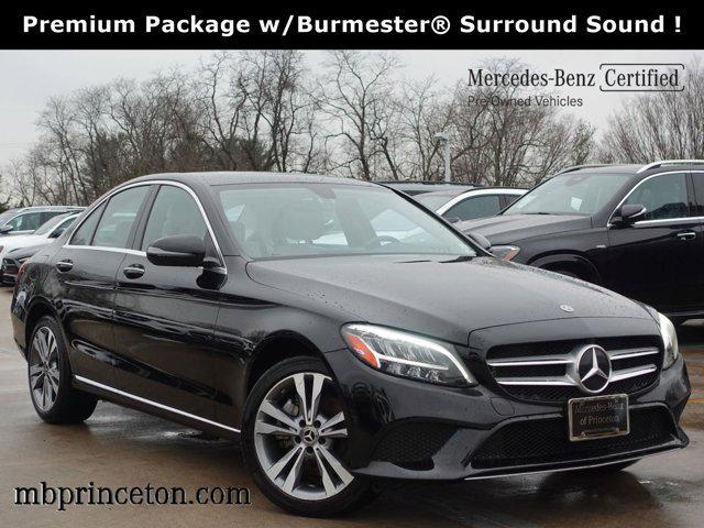 used 2021 Mercedes-Benz C-Class car, priced at $33,999