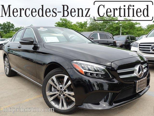 used 2021 Mercedes-Benz C-Class car, priced at $34,999