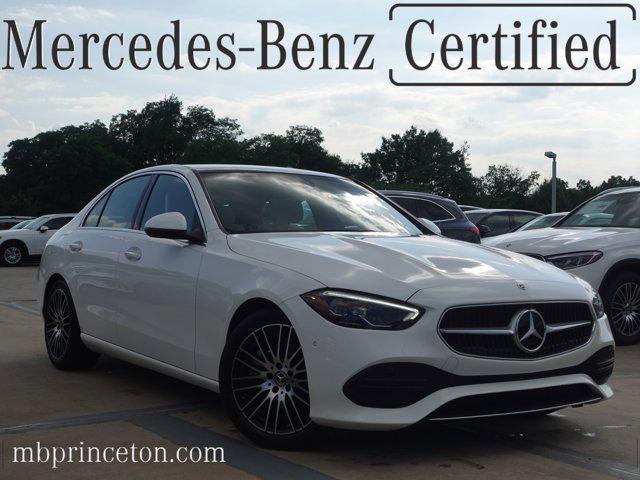 used 2022 Mercedes-Benz C-Class car, priced at $34,999