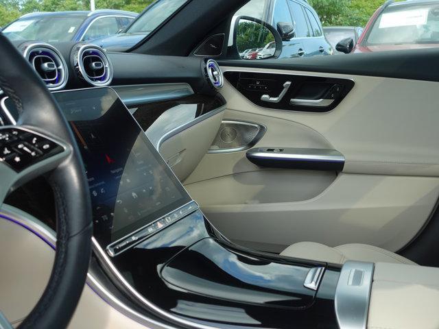 used 2022 Mercedes-Benz C-Class car, priced at $34,999