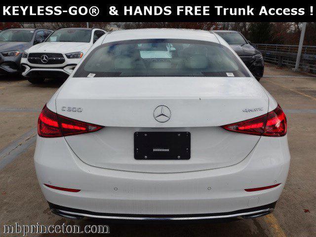 used 2024 Mercedes-Benz C-Class car, priced at $43,999