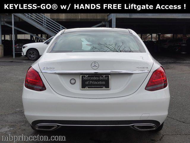 used 2021 Mercedes-Benz C-Class car, priced at $31,999