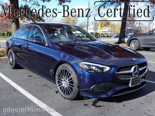 used 2022 Mercedes-Benz C-Class car, priced at $37,999