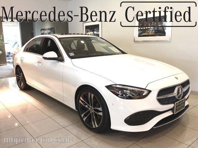 used 2022 Mercedes-Benz C-Class car, priced at $39,999